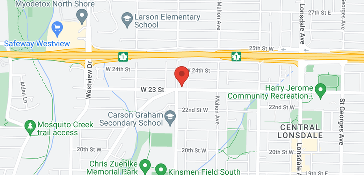 map of 356 W 23RD STREET